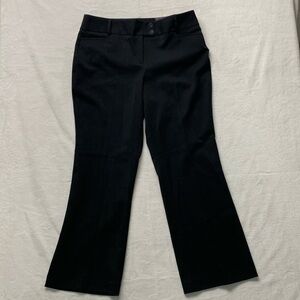 Rafaella womens Curvy Fit  Boot Leg Dress Pants Black Size: 16 new